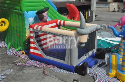 Special Shape or Customized Commercial Pirate Bounce House For Sale BY-BH-051